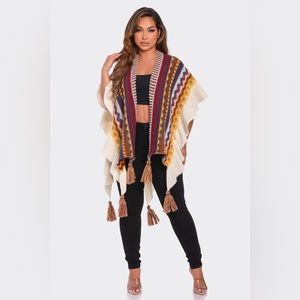 #30 Tribal Chic Poncho